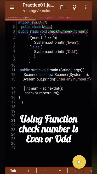 number is even or odd in java|java .